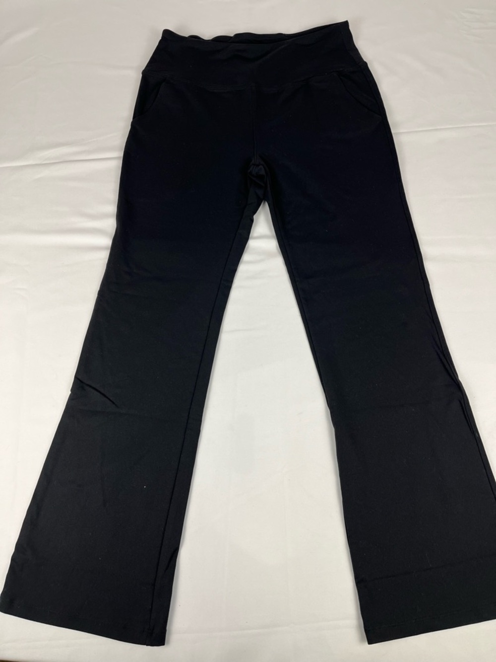 Agenlulu Black Bootcut Yoga Pants Women Size Medium Stretch Athletic